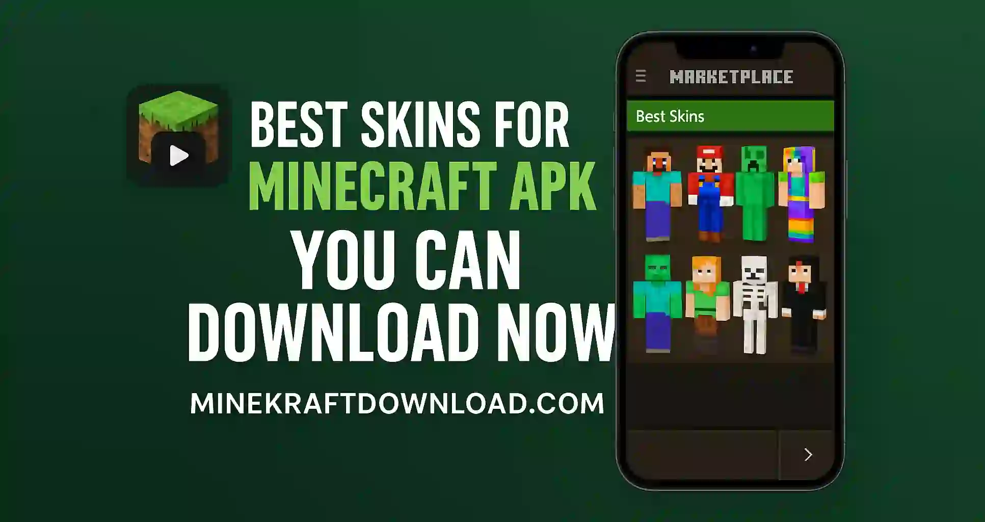 Best Skins for Minecraft APK You Can Download Now