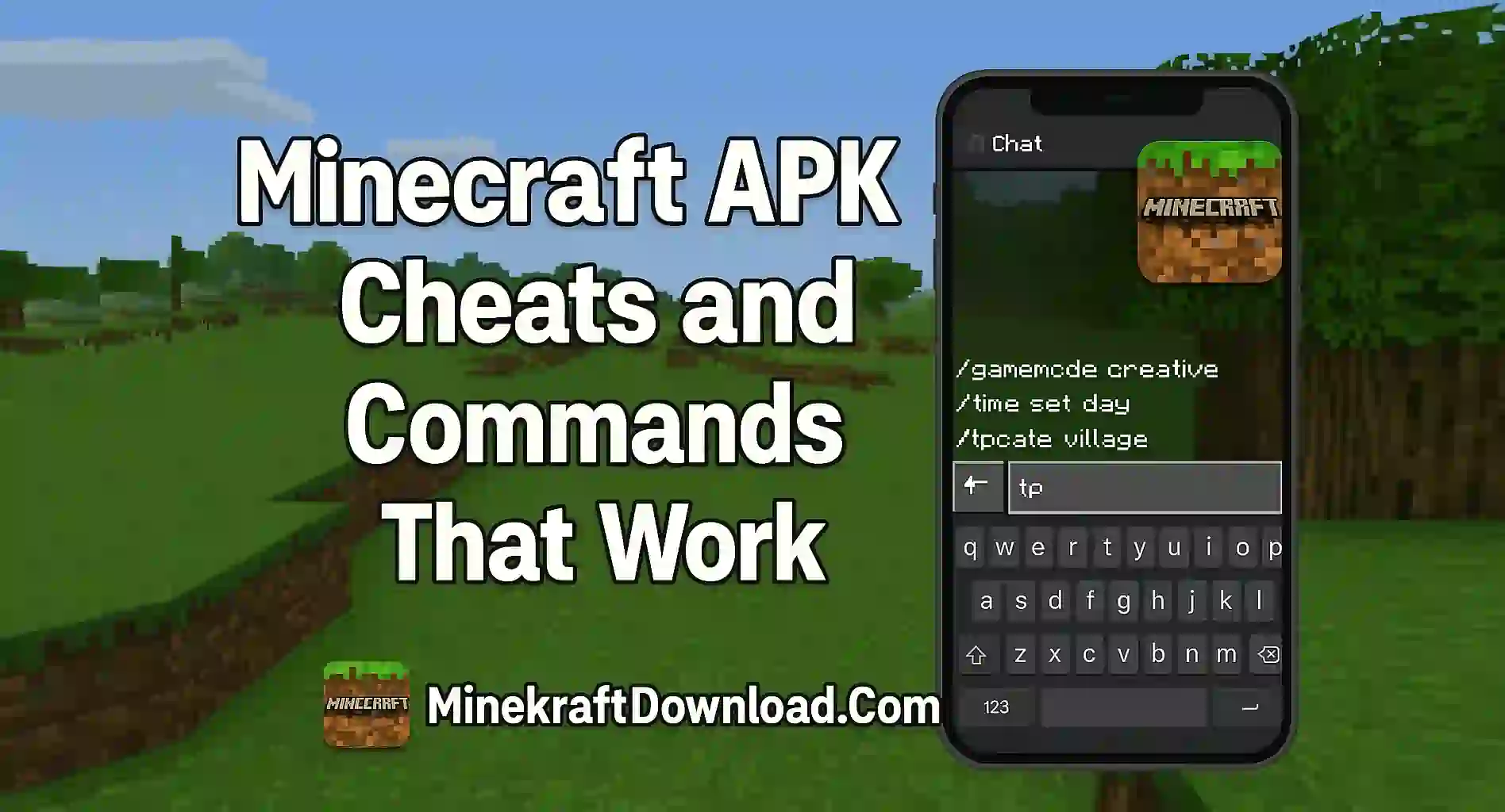 Minecraft APK Cheats and Commands That Work