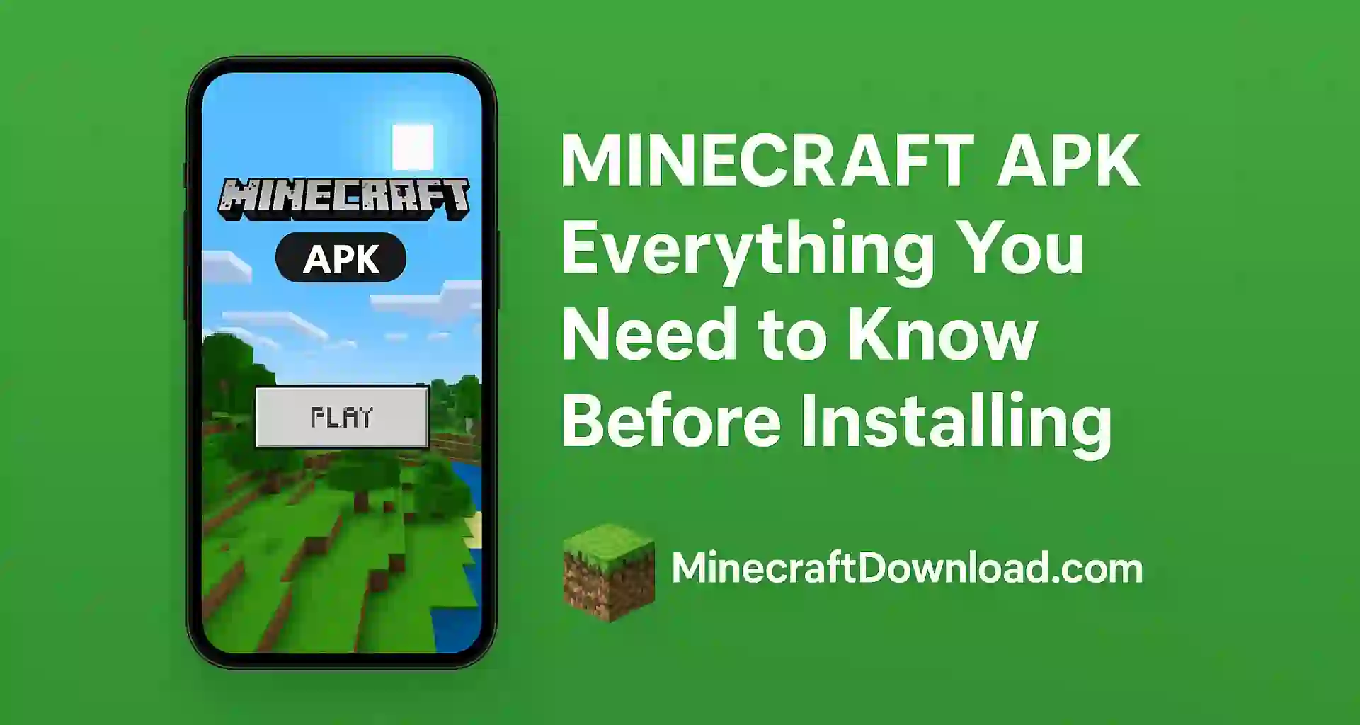 Minecraft APK Everything You Need to Know Before Installing