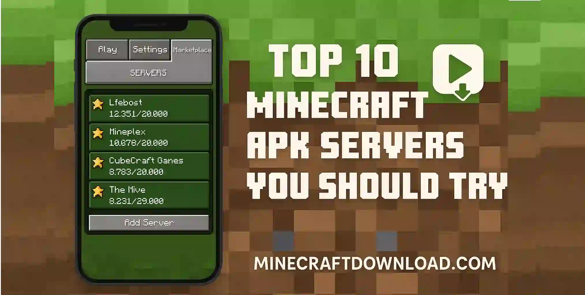 Top 10 Minecraft APK Servers You Should Try