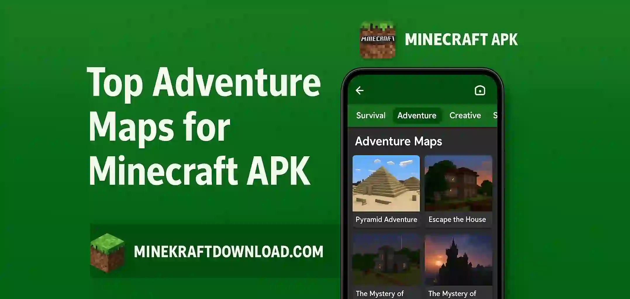 Top Adventure Maps for Minecraft APK